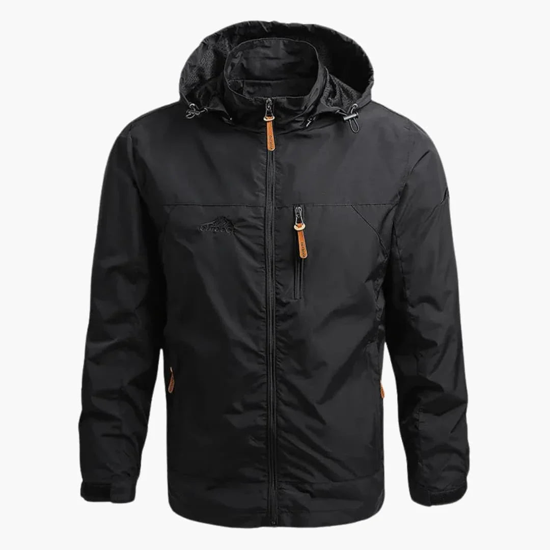 BerlinGlamour | Heren outdoorjack met capuchon 5