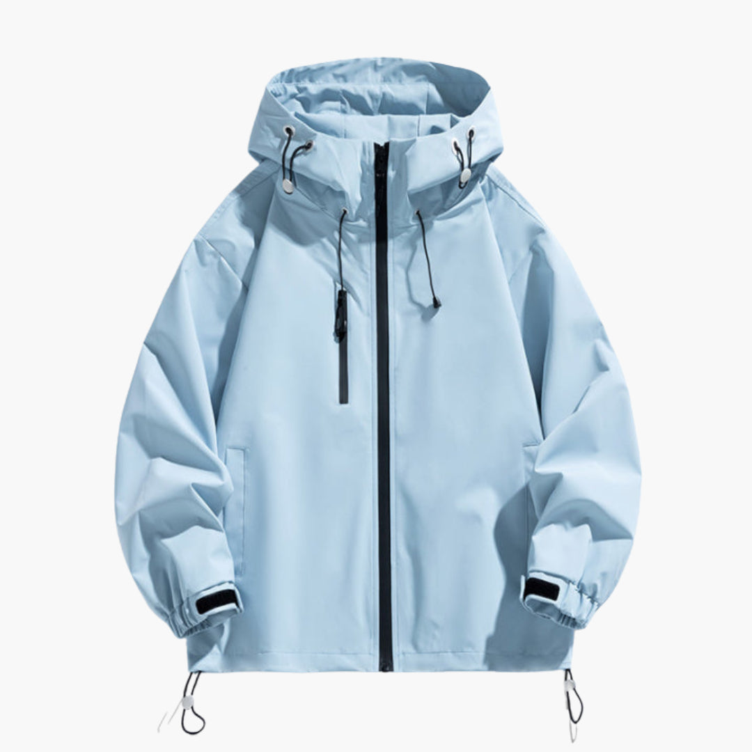 BerlinGlamour | Heren ski-jack met capuchon, verstelbare pasvorm en rits 1