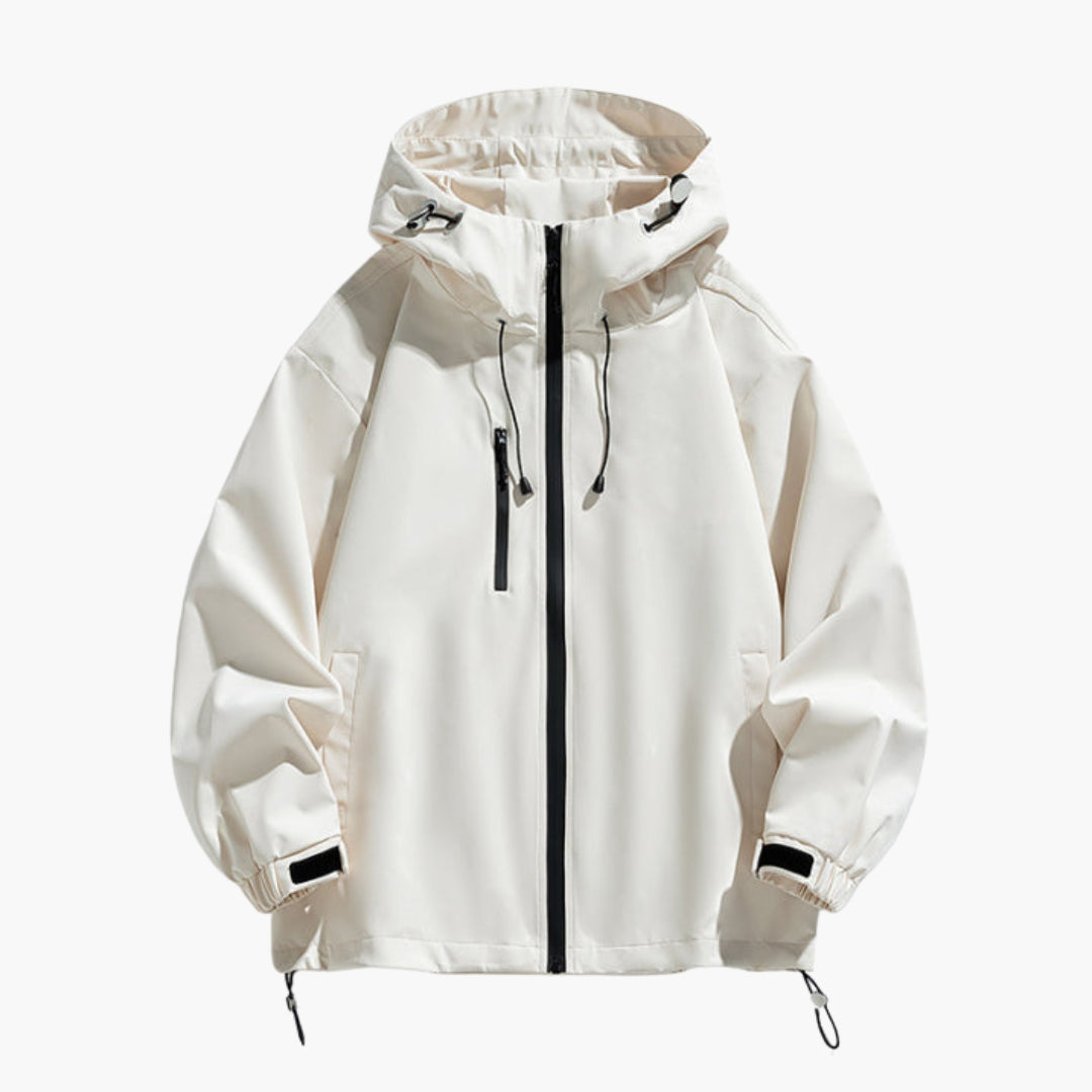 BerlinGlamour | Heren ski-jack met capuchon, verstelbare pasvorm en rits 2