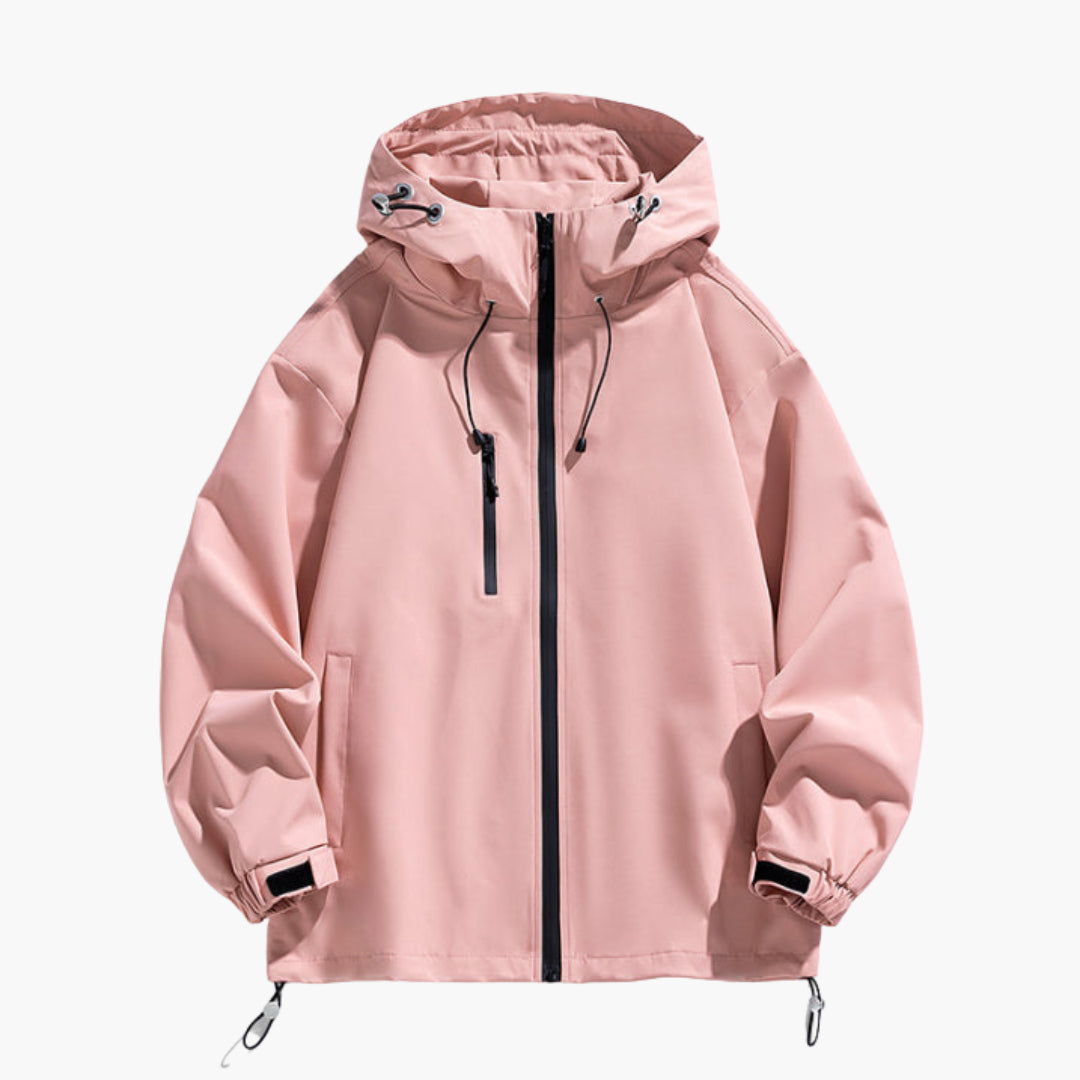 BerlinGlamour | Heren ski-jack met capuchon, verstelbare pasvorm en rits 3