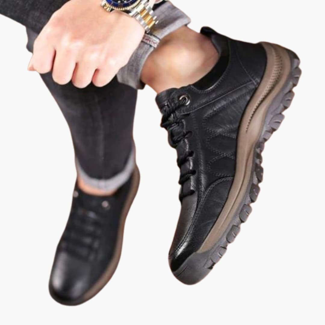 BerlinGlamour | Heren veterschoenen met rubberen zool 3