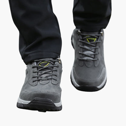 BerlinGlamour | Heren wandelschoenen met vetersluiting en structuurzool 6