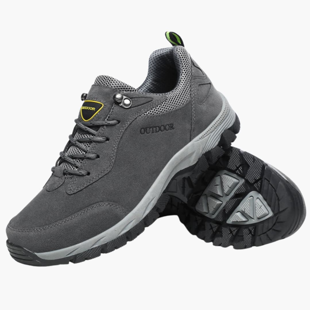 BerlinGlamour | Heren wandelschoenen met vetersluiting en structuurzool 7