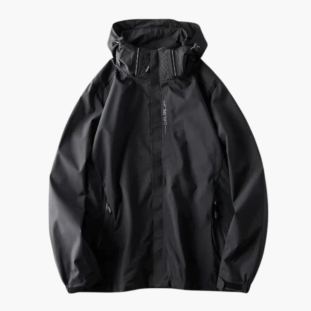 BerlinGlamour | Heren windjack met capuchon en rits 0