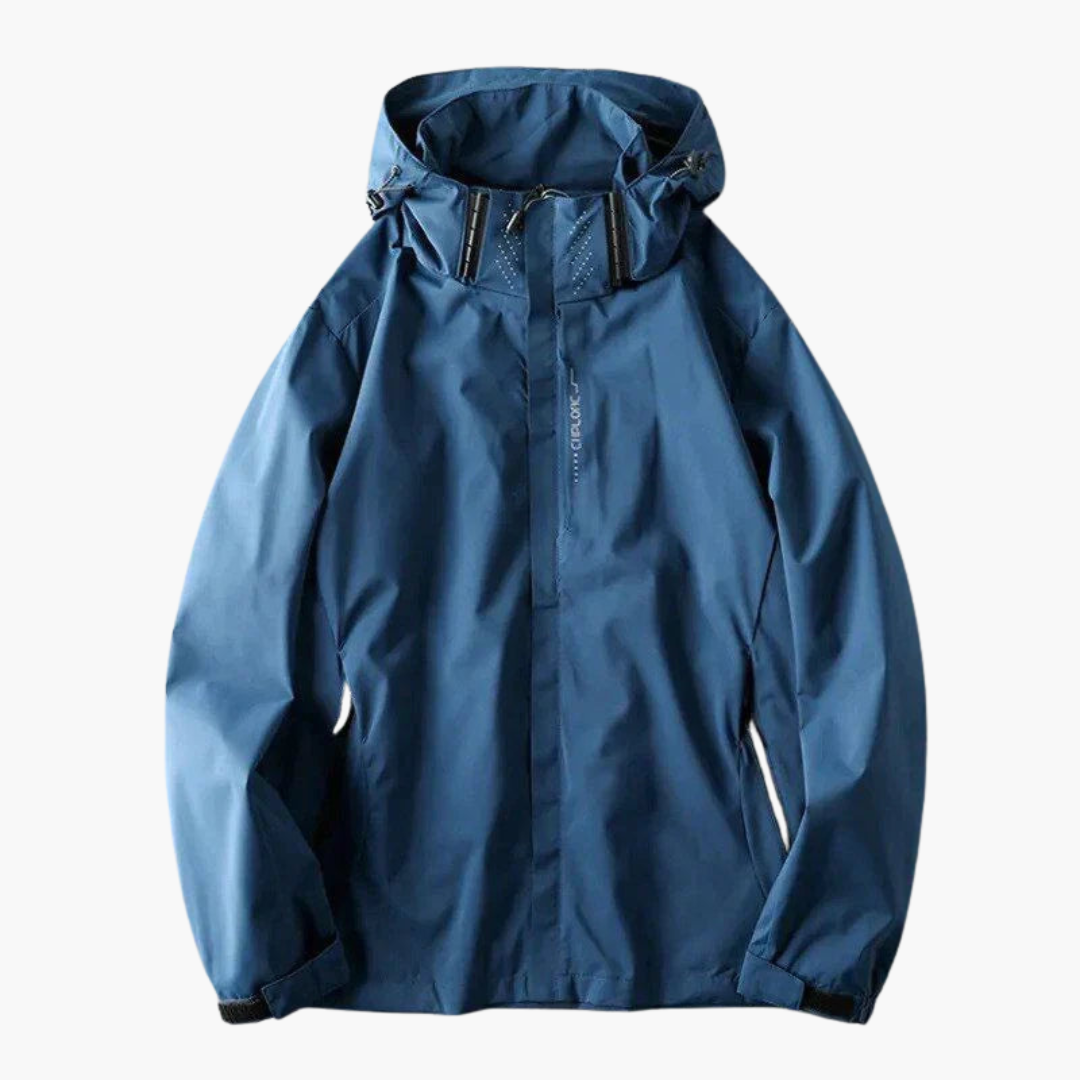 BerlinGlamour | Heren windjack met capuchon en rits 2