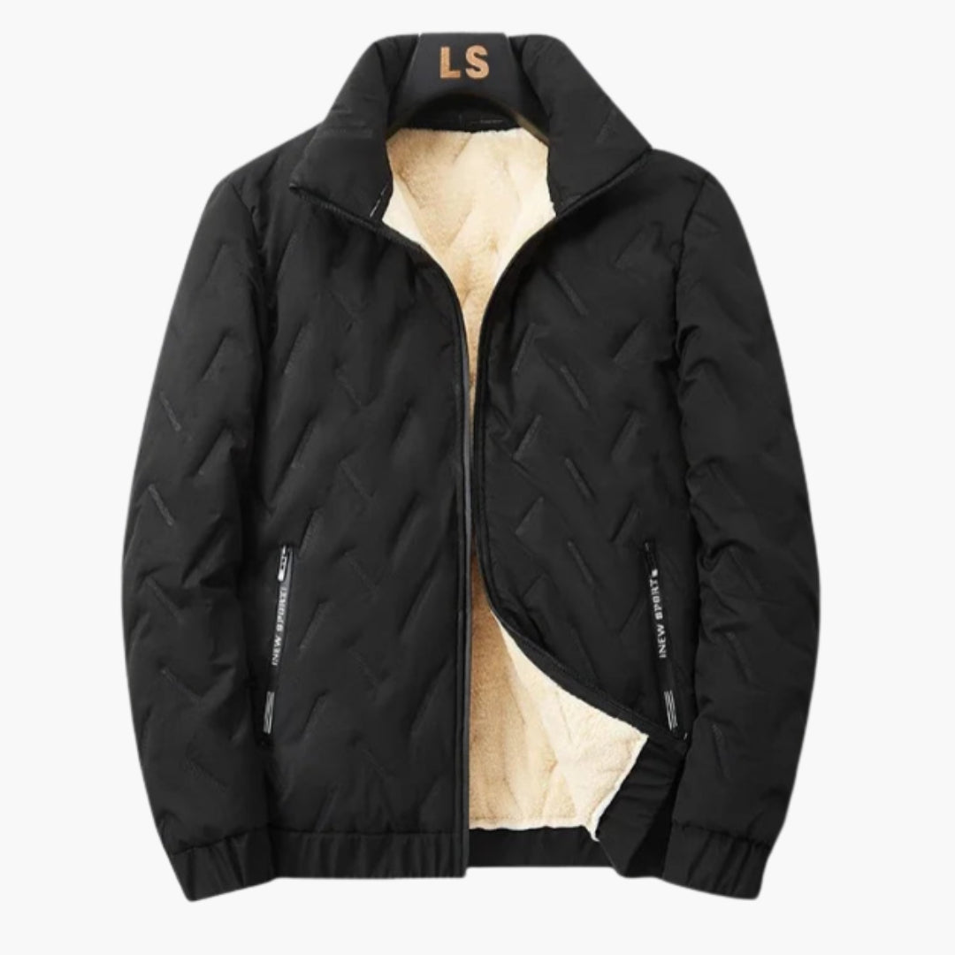 BerlinGlamour | Heren winterjas met praktische zakken 1