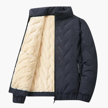 BerlinGlamour | Heren winterjas met praktische zakken 4