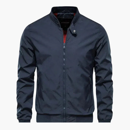 BerlinGlamour | Heren zomerjas met rits 2