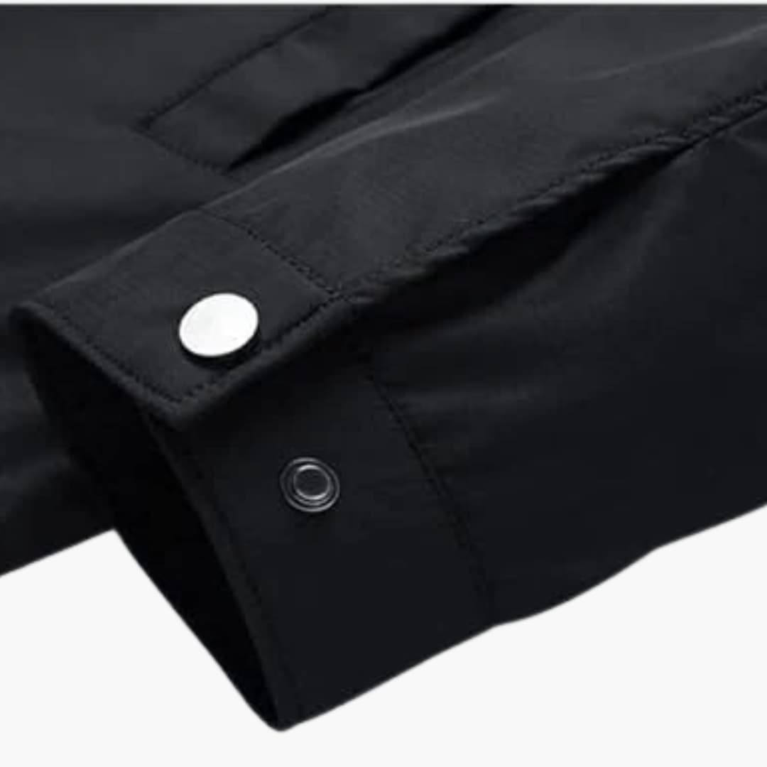 BerlinGlamour | Herenjas met volledige rits en opstaande kraag 2