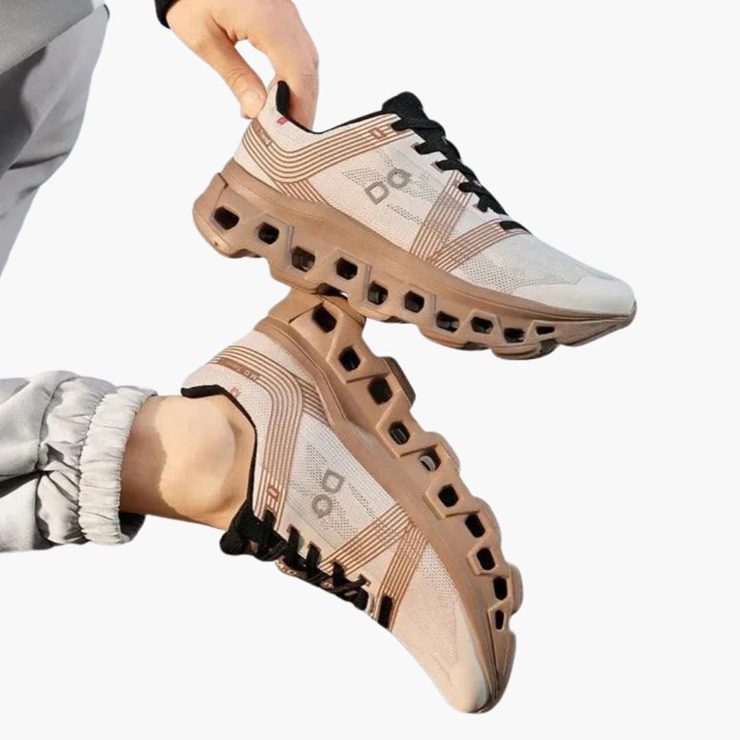 BerlinGlamour | Herensneakers met mesh-bovenwerk en gedempte zool 8