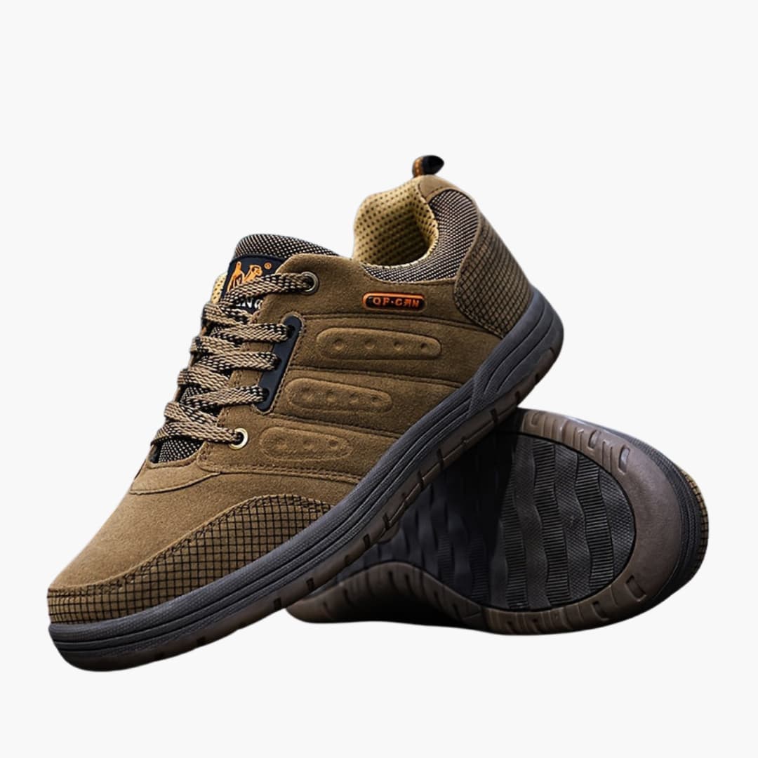 BerlinGlamour | Herenwandelschoenen met vetersluiting en geribbelde buitenzool 4