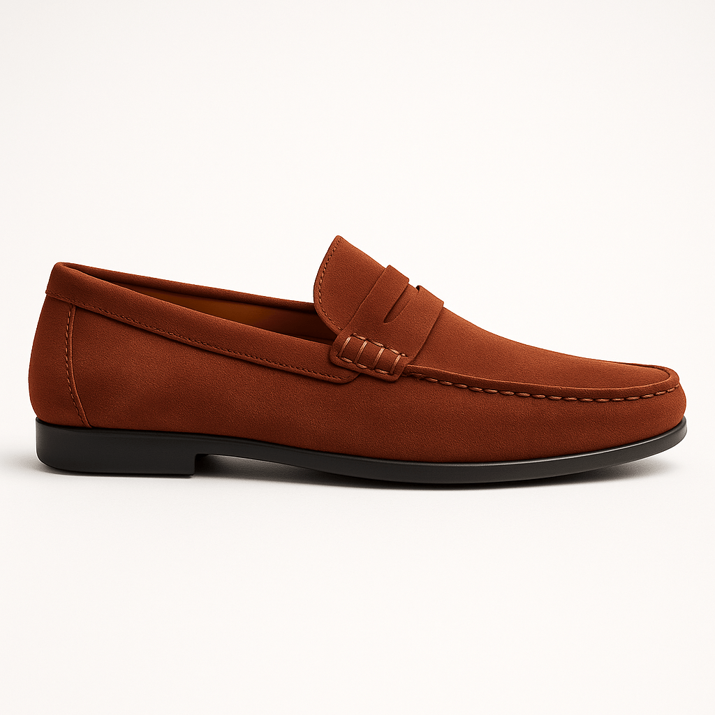 BerlinGlamour | Hoogwaardige suède loafers 1