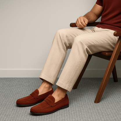 BerlinGlamour | Hoogwaardige suède loafers 2
