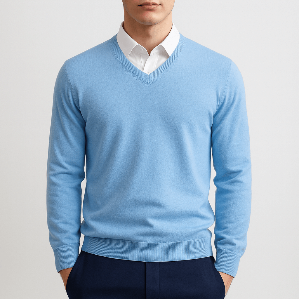 BerlinGlamour | Ibrahim V-hals trui 4