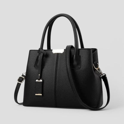 BerlinGlamour | Ingetogen luxe leren handtas voor dames in designerstijl 2