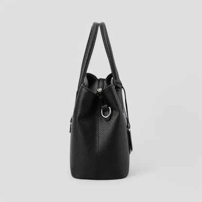 BerlinGlamour | Ingetogen luxe leren handtas voor dames in designerstijl 6