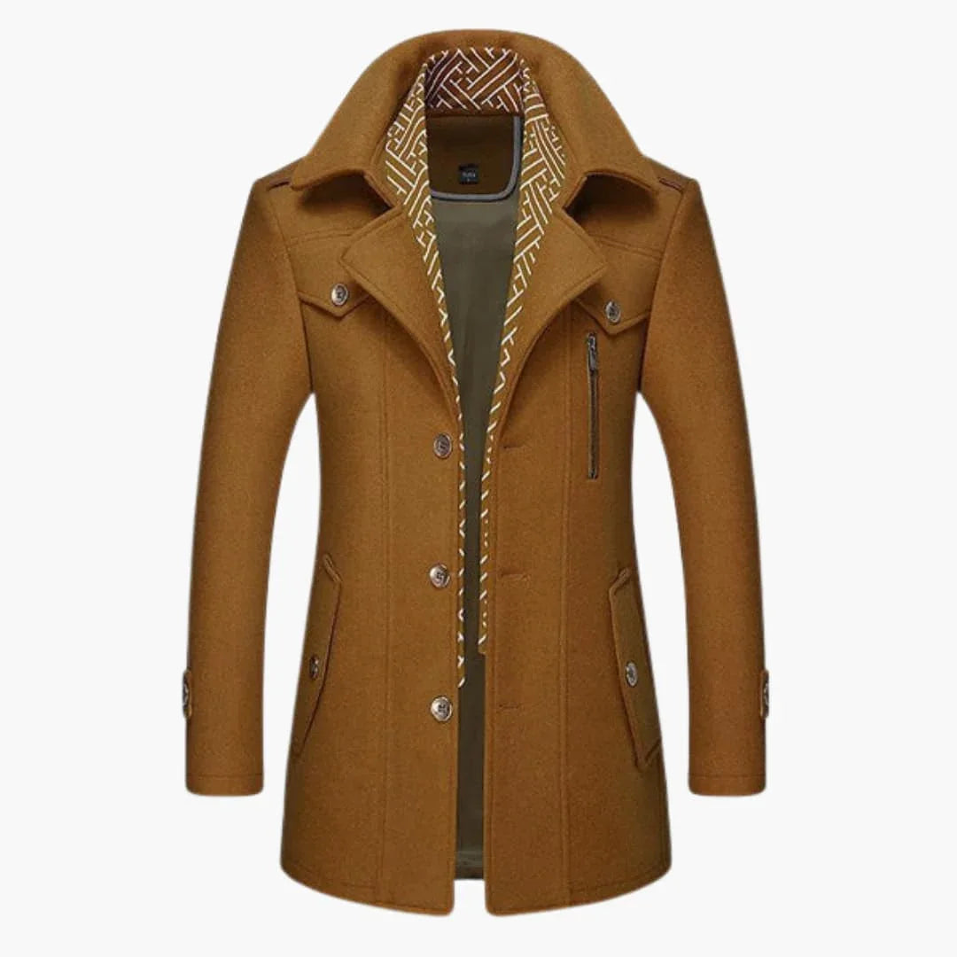 BerlinGlamour | Jas met afneembare kraag voor heren 1