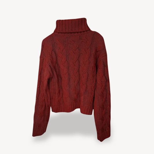 BerlinGlamour | Kabelgebreide coltrui 0