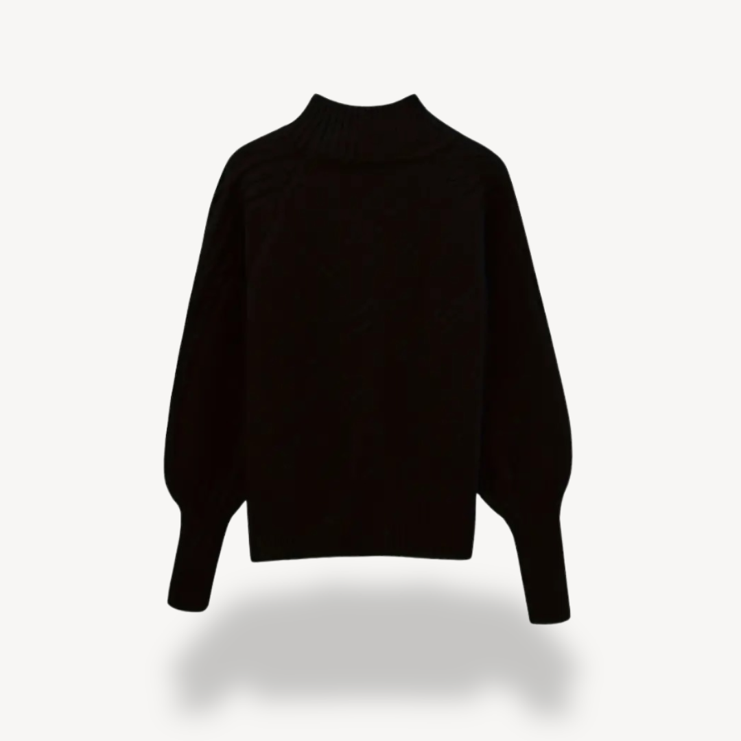 BerlinGlamour | Kabelgebreide coltrui voor dames 6