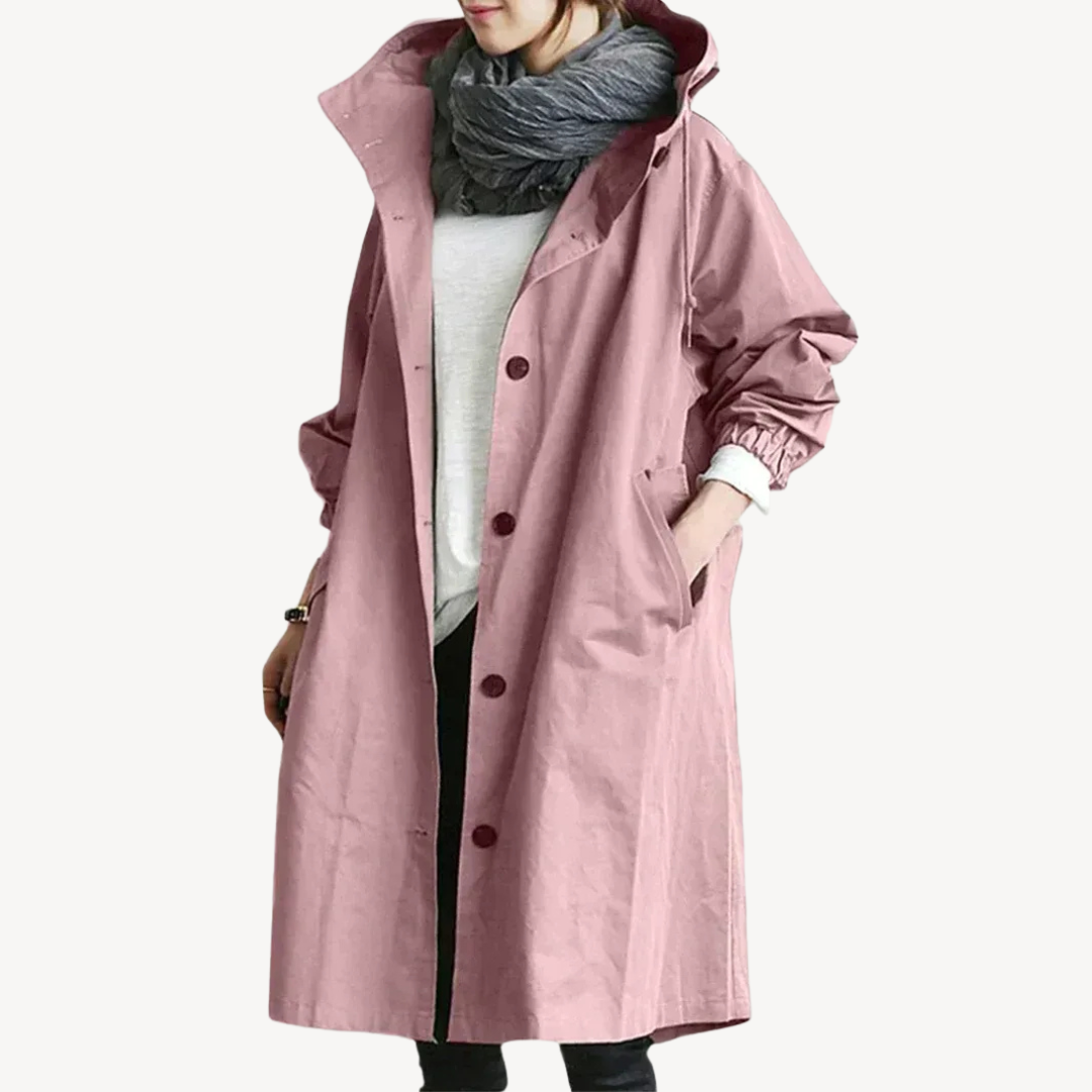 BerlinGlamour | Katoenen trenchcoat voor dames 1