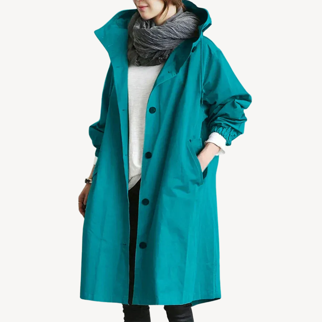 BerlinGlamour | Katoenen trenchcoat voor dames 2