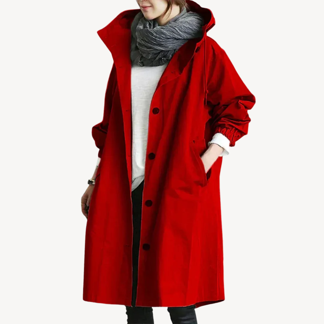 BerlinGlamour | Katoenen trenchcoat voor dames 3