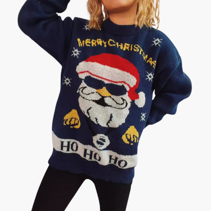 BerlinGlamour | Kersttrui voor dames met feestelijk motief 1