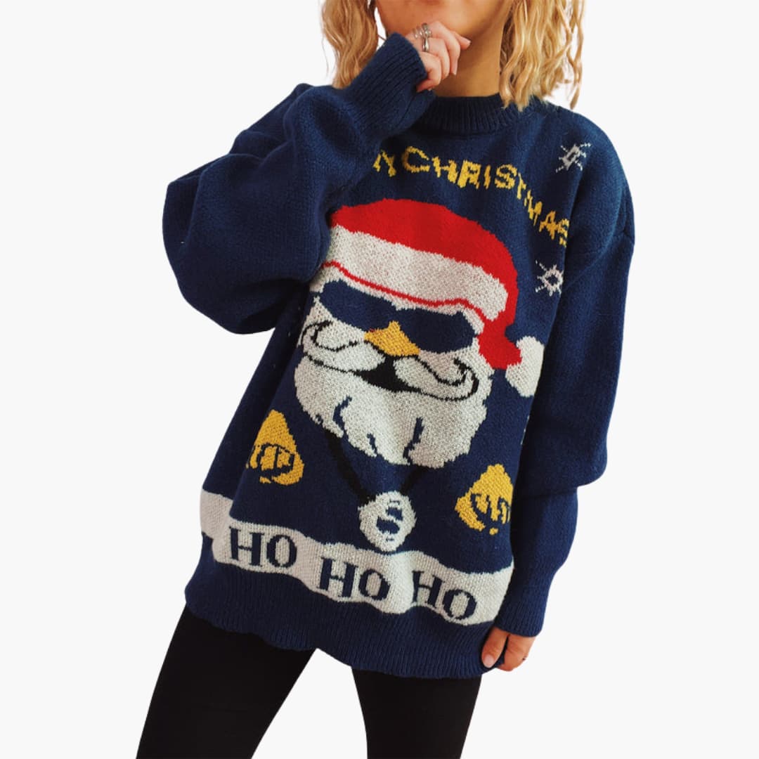 BerlinGlamour | Kersttrui voor dames met feestelijk motief 3