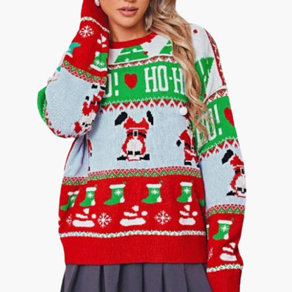 BerlinGlamour | Kersttruien voor dames met feestelijke designs 1