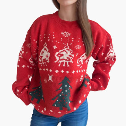 BerlinGlamour | Kersttruien voor dames met feestelijke motieven 1