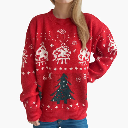 BerlinGlamour | Kersttruien voor dames met feestelijke motieven 4