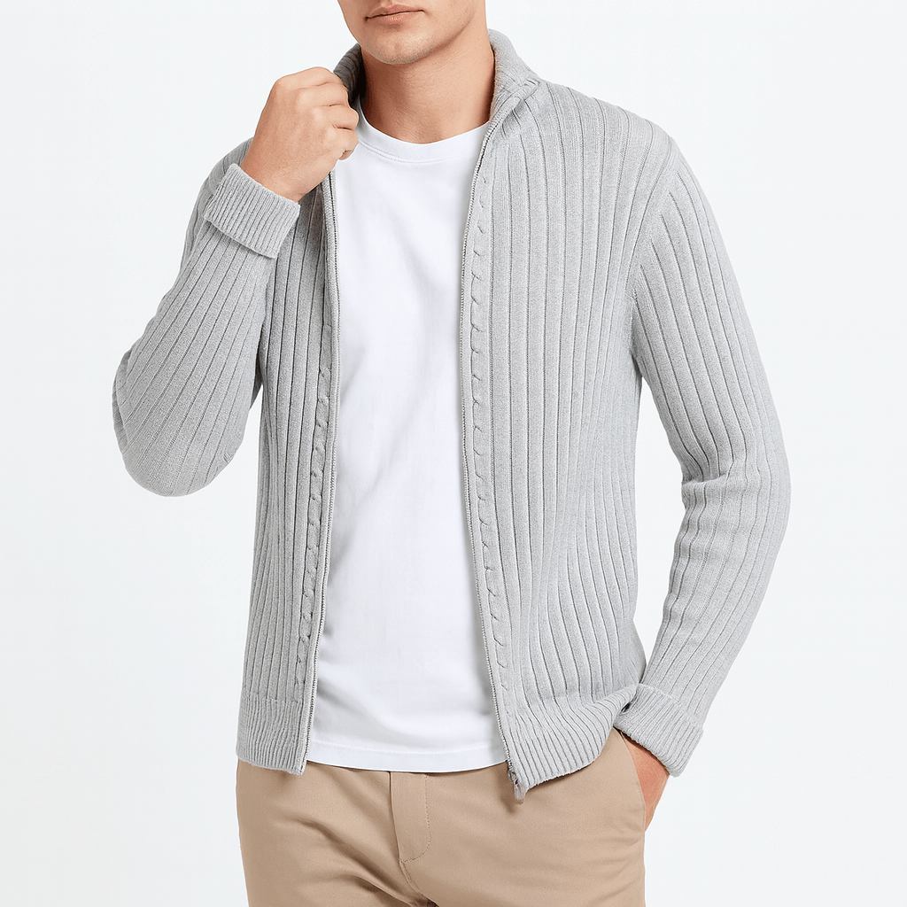BerlinGlamour | Klassieke cardigan trui 0