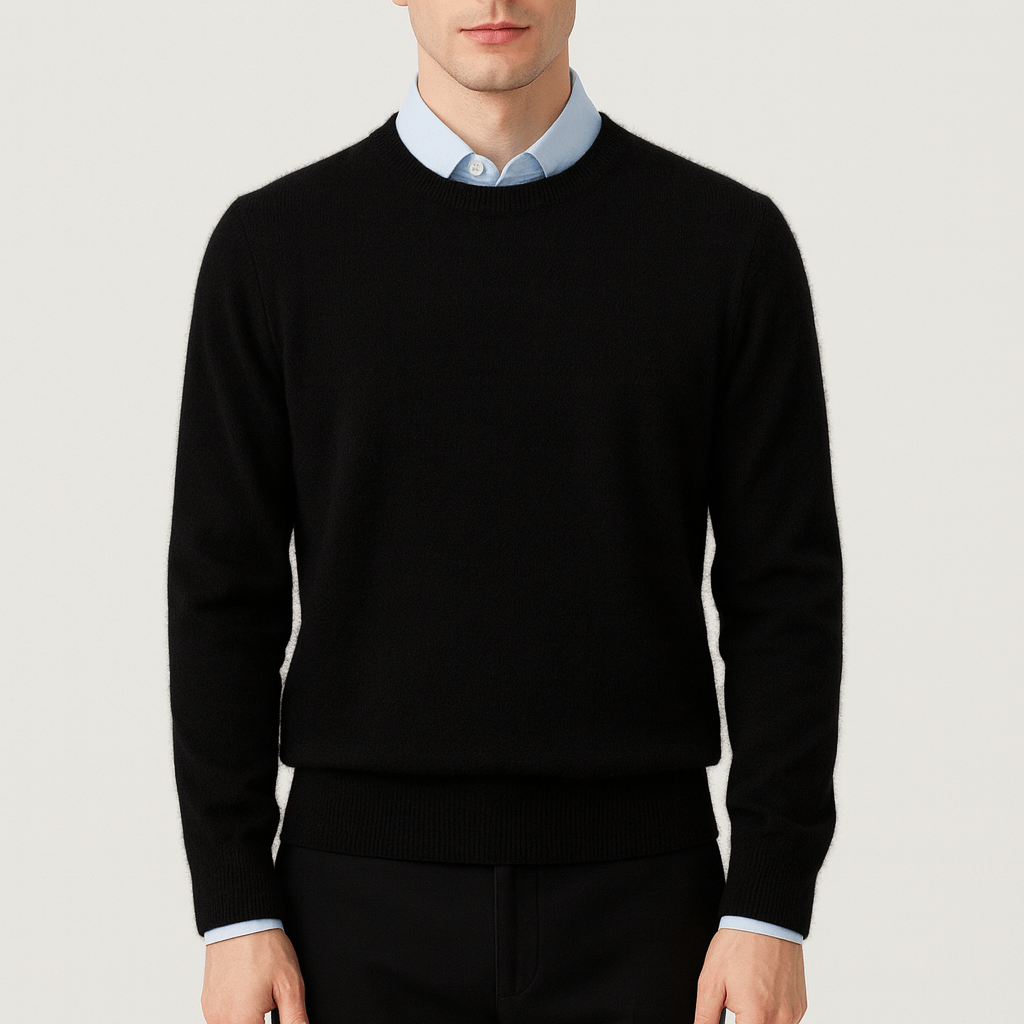 BerlinGlamour | Klassieke gebreide trui 0