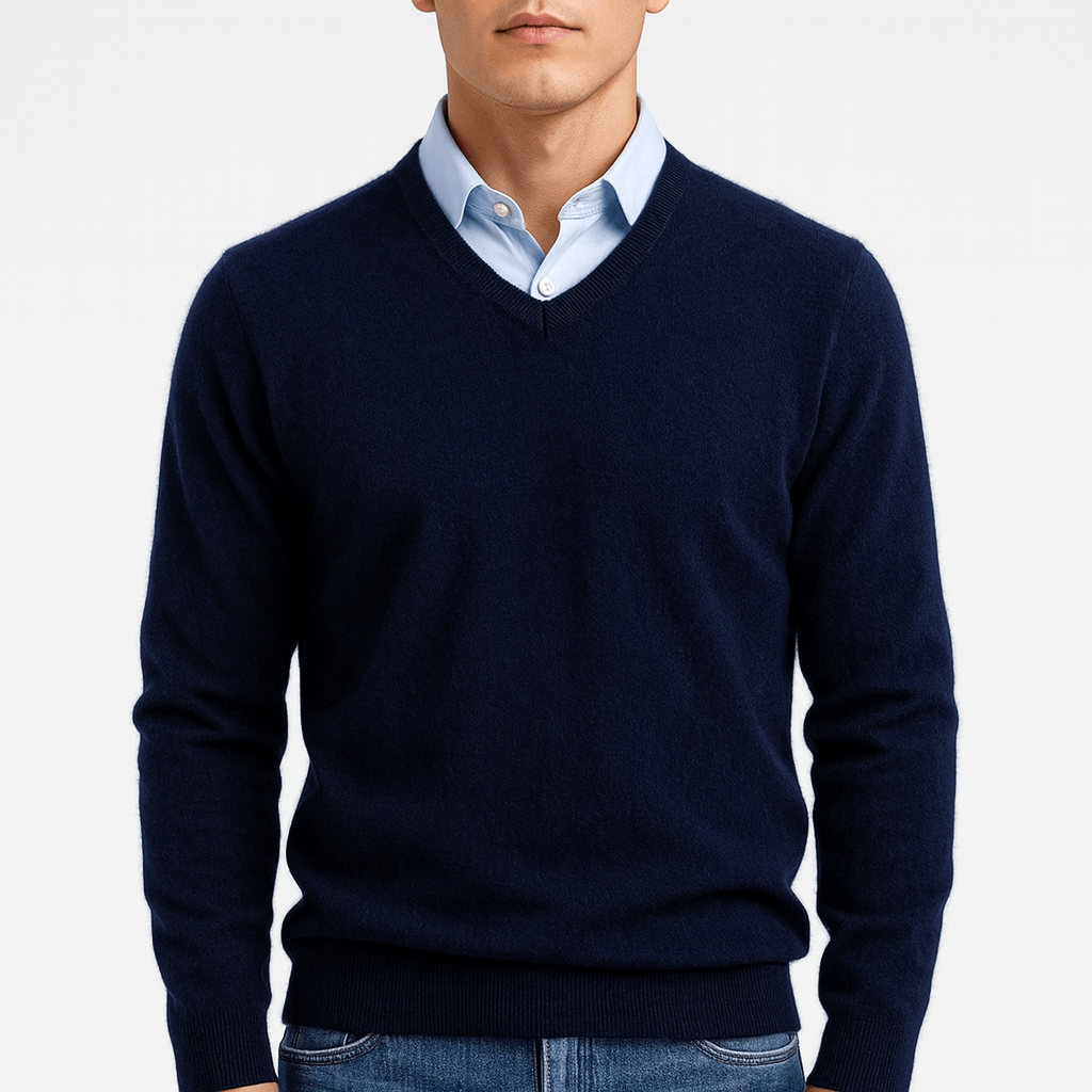 BerlinGlamour | Klassieke gebreide trui 10