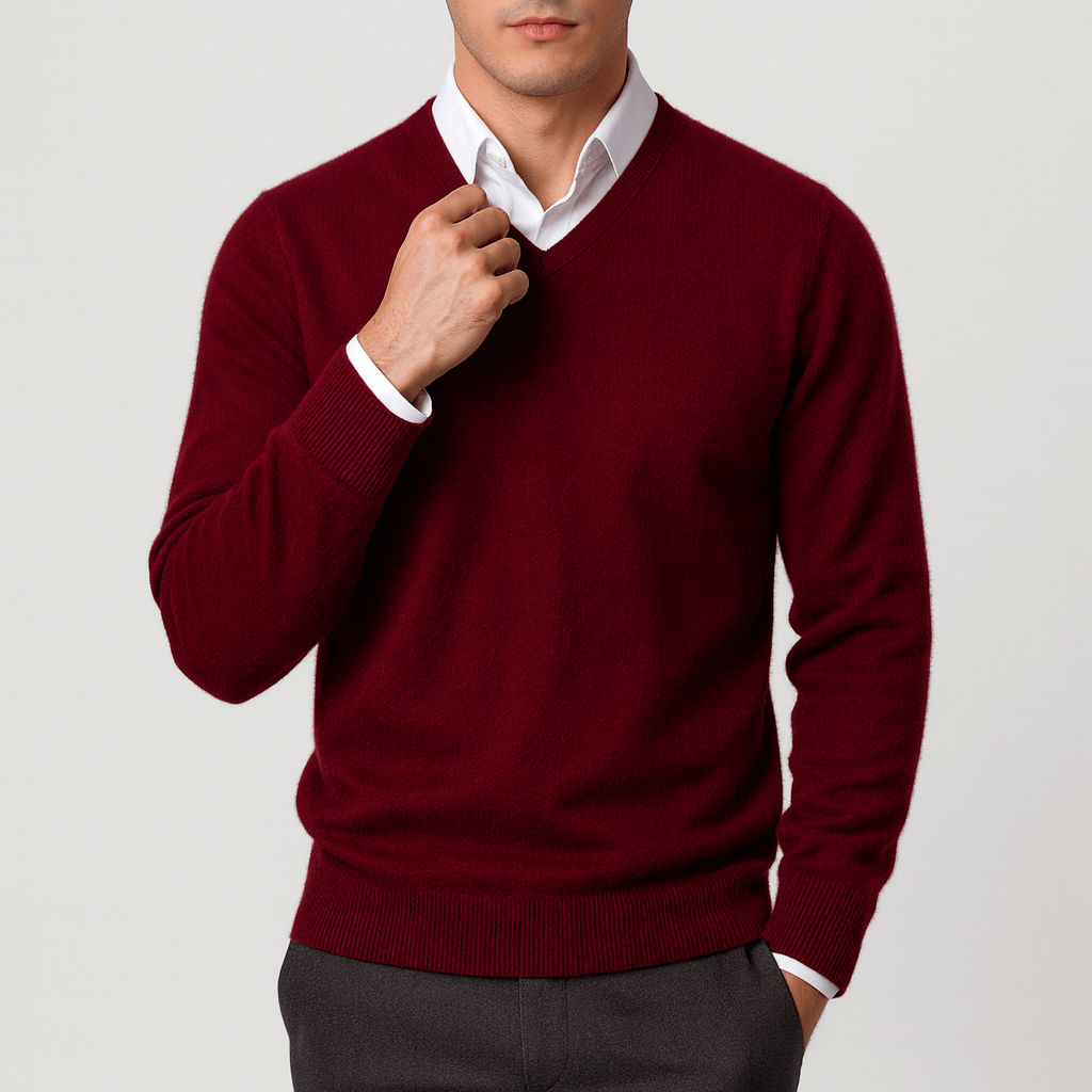 BerlinGlamour | Klassieke gebreide trui 11