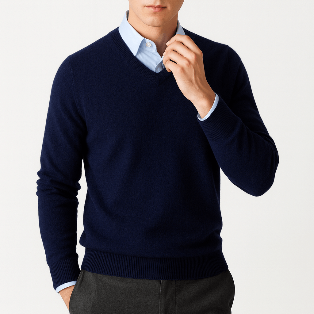 BerlinGlamour | Klassieke gebreide trui 4