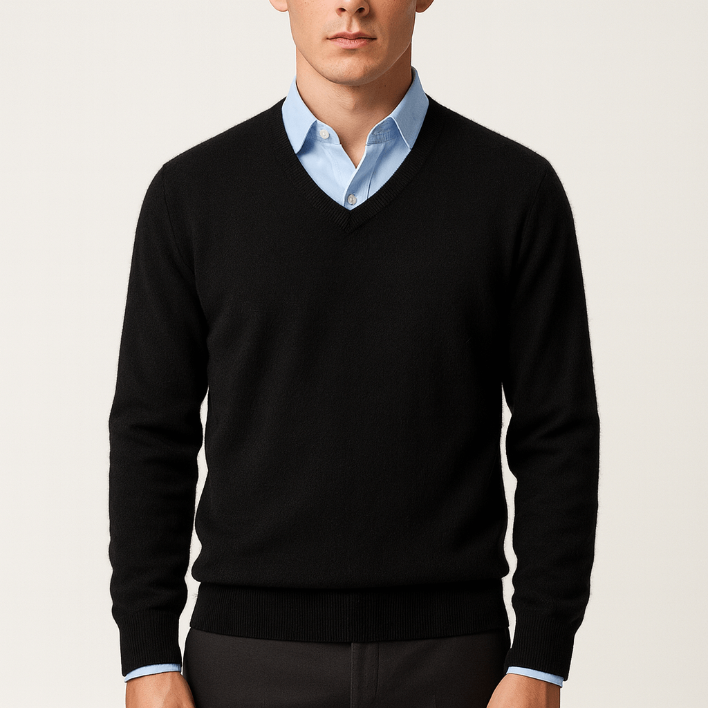 BerlinGlamour | Klassieke gebreide trui 6