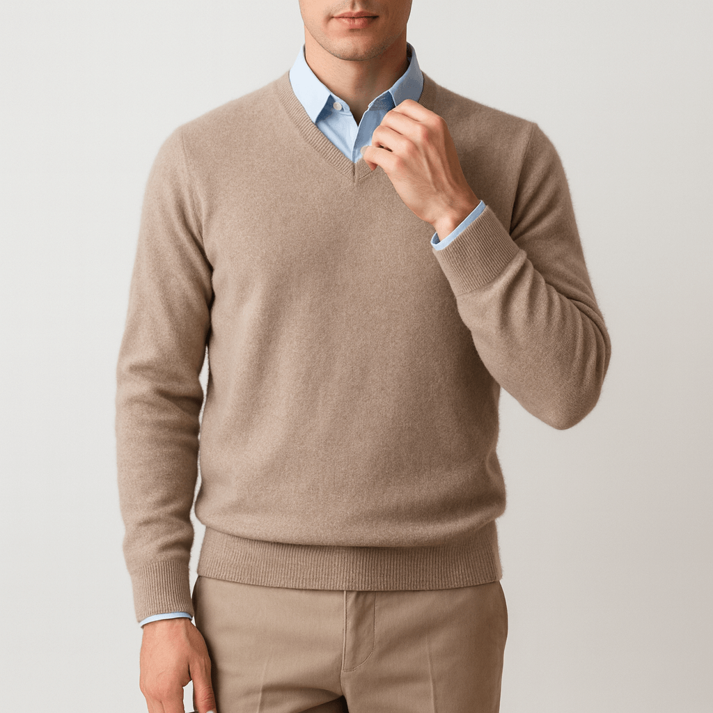 BerlinGlamour | Klassieke gebreide trui 8