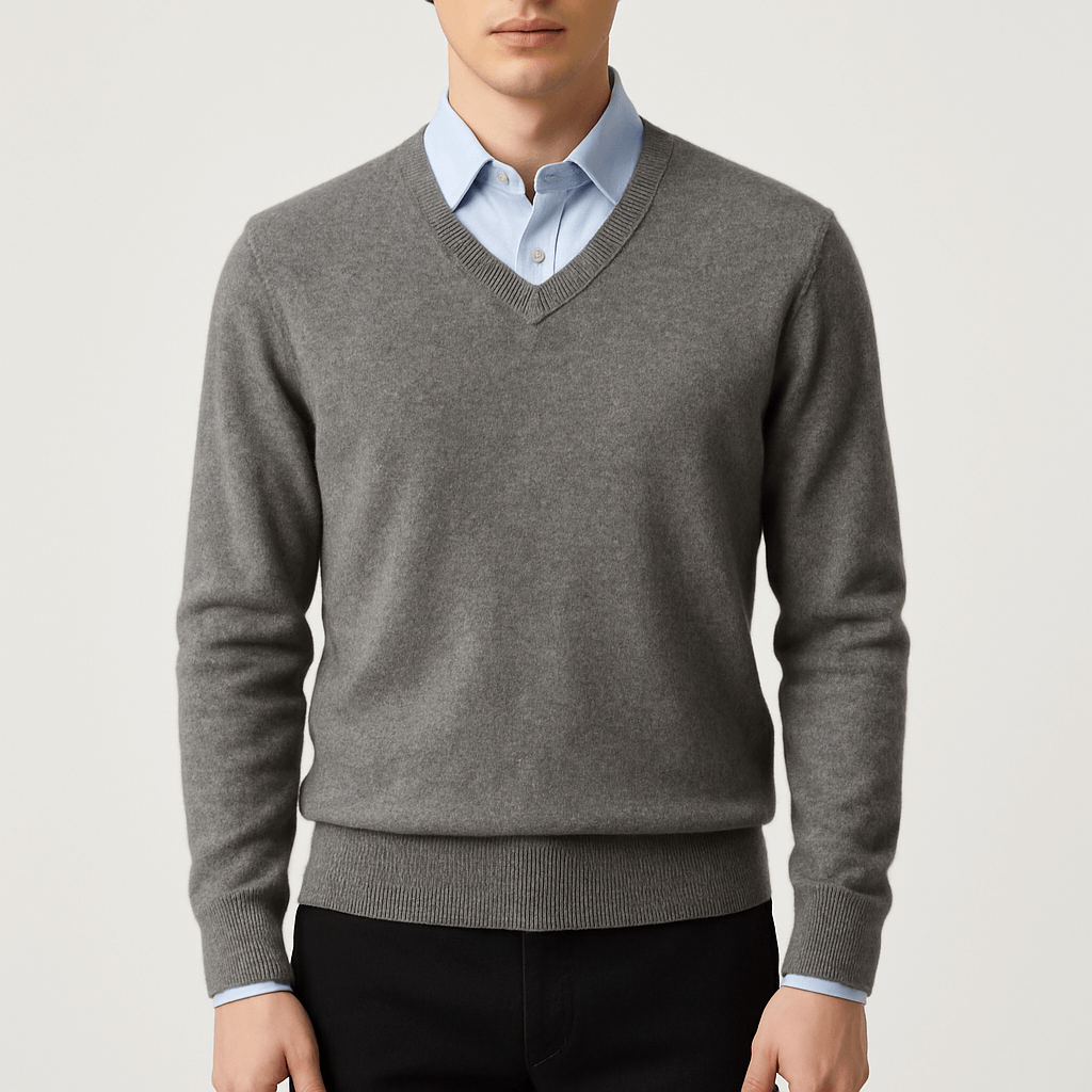 BerlinGlamour | Klassieke gebreide trui 9