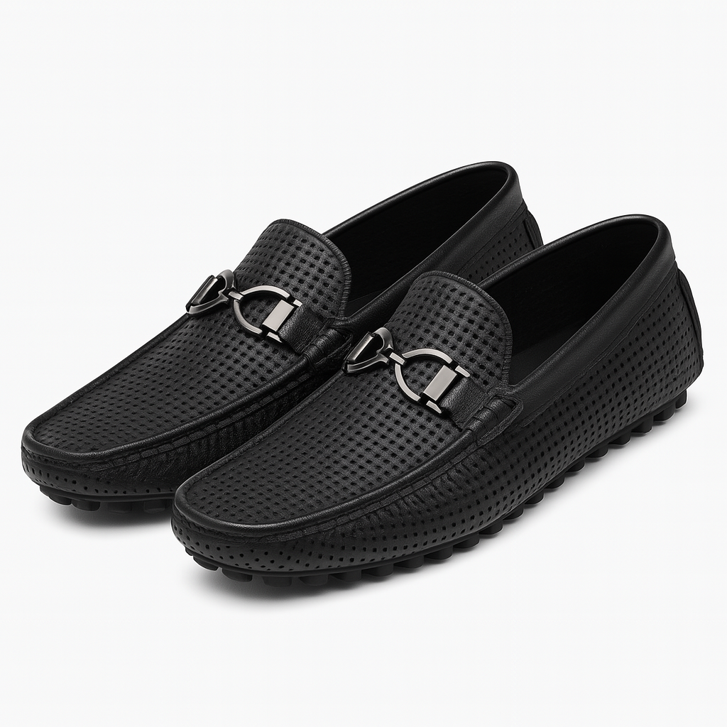 BerlinGlamour | Klassieke leren loafers 0
