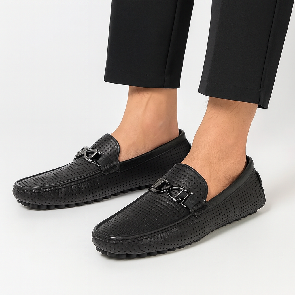 BerlinGlamour | Klassieke leren loafers 2