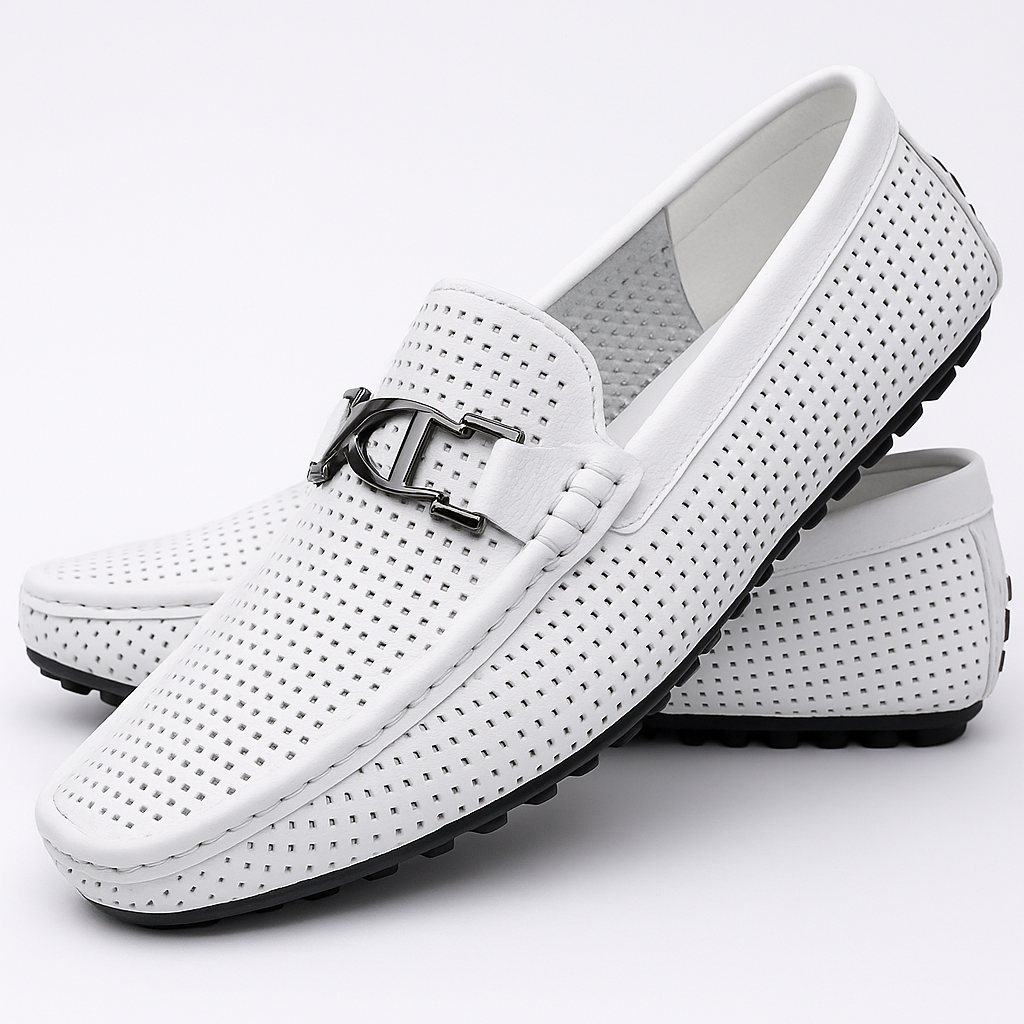 BerlinGlamour | Klassieke leren loafers 3