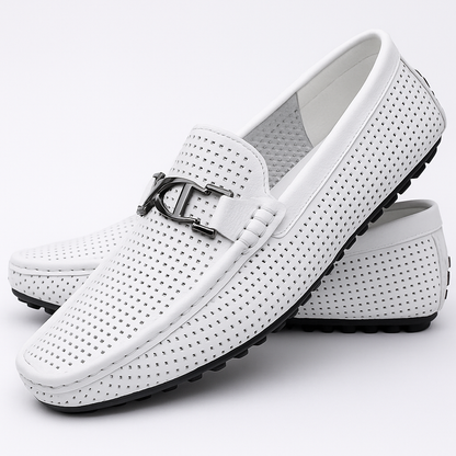 BerlinGlamour | Klassieke leren loafers 3