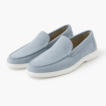 BerlinGlamour | Klassieke suède loafers met kenmerkende look 12