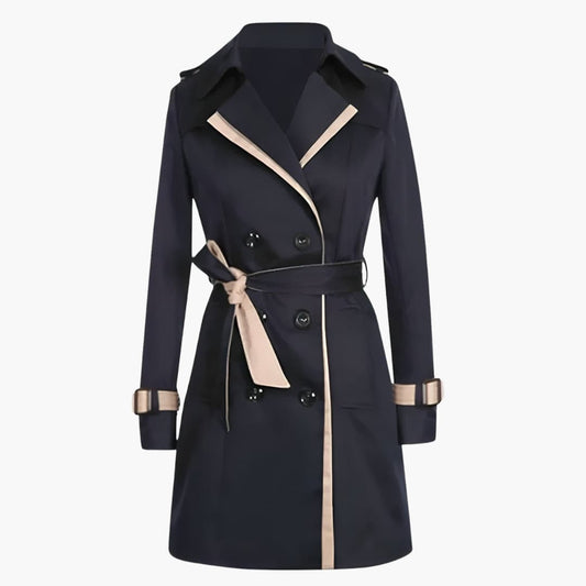 BerlinGlamour | Klassieke trenchcoat met riem voor dames 0