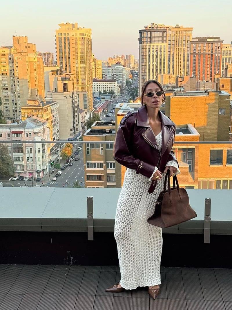 BerlinGlamour | Kort jasje met lange mouwen voor dames 1