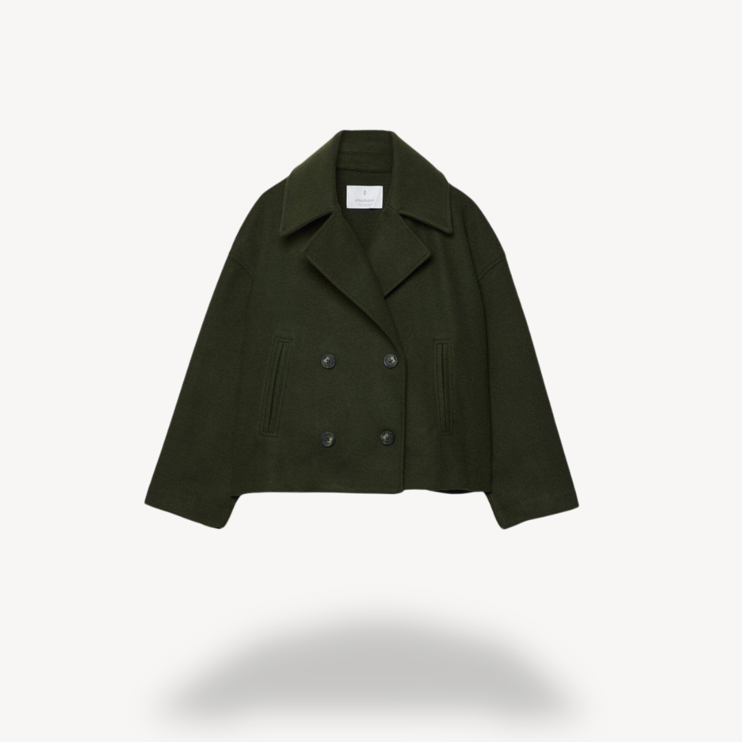 BerlinGlamour | Korte wollen jas voor dames 5