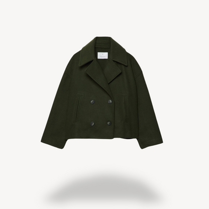 BerlinGlamour | Korte wollen jas voor dames 5