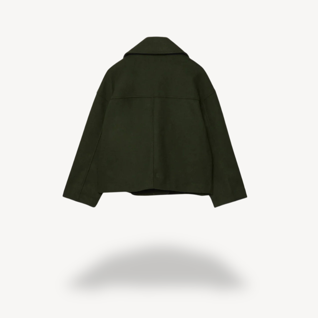 BerlinGlamour | Korte wollen jas voor dames 6