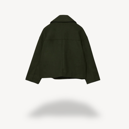 BerlinGlamour | Korte wollen jas voor dames 6